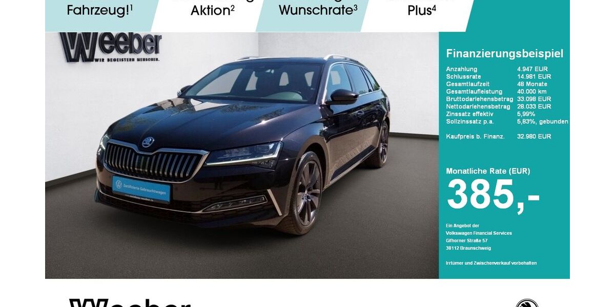 Skoda Superb 73.829 km 32.390 &euro; Herrenberg 71083