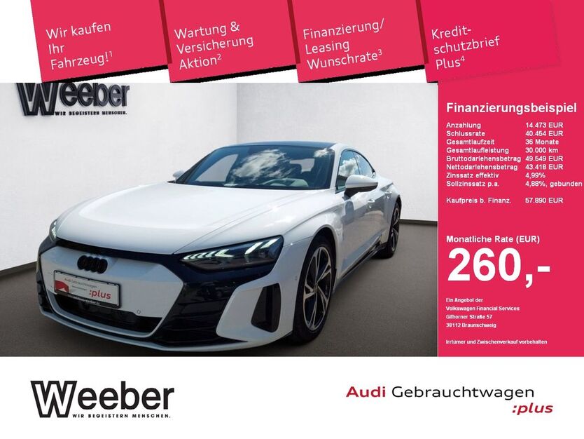Audi e-tron GT 65.573 km 57.890 € Herrenberg 71083