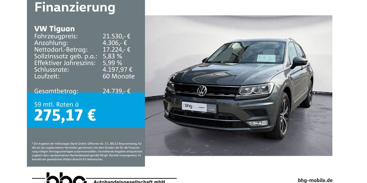 VW Tiguan 113.000 km 21.530 &euro; Metzingen 72555