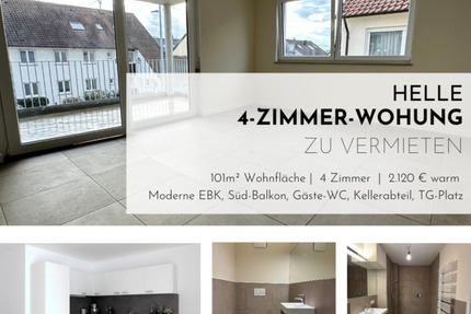 Wohnung Esslingen am Neckar Pliensauvorstadt - 4 Zimmer, 102 m&sup2;, 1.770&euro; | Angebot:24625481