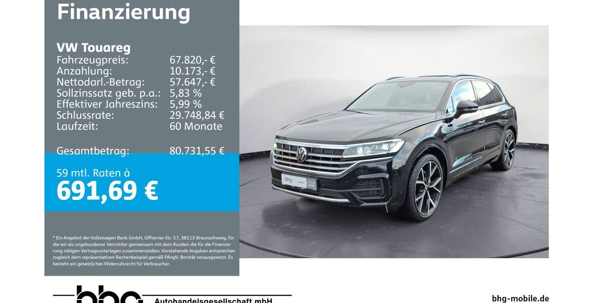 VW Touareg 49.273 km 65.960 &euro; Reutlingen 72770