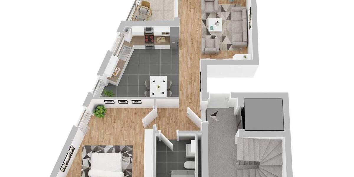 Etagenwohnung Stuttgart Degerloch - 2 Zimmer, 63 m&sup2;, 559.000&euro; | Angebot:24471275