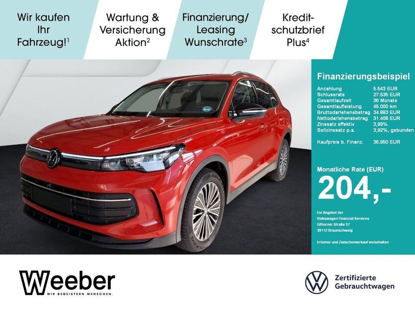 VW Tiguan 18.612 km 36.951 € Weil der Stadt 71263