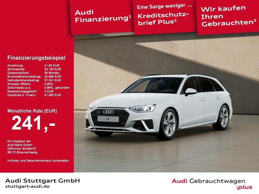 Audi A4 14.999 km 39.970 € Stuttgart 70469