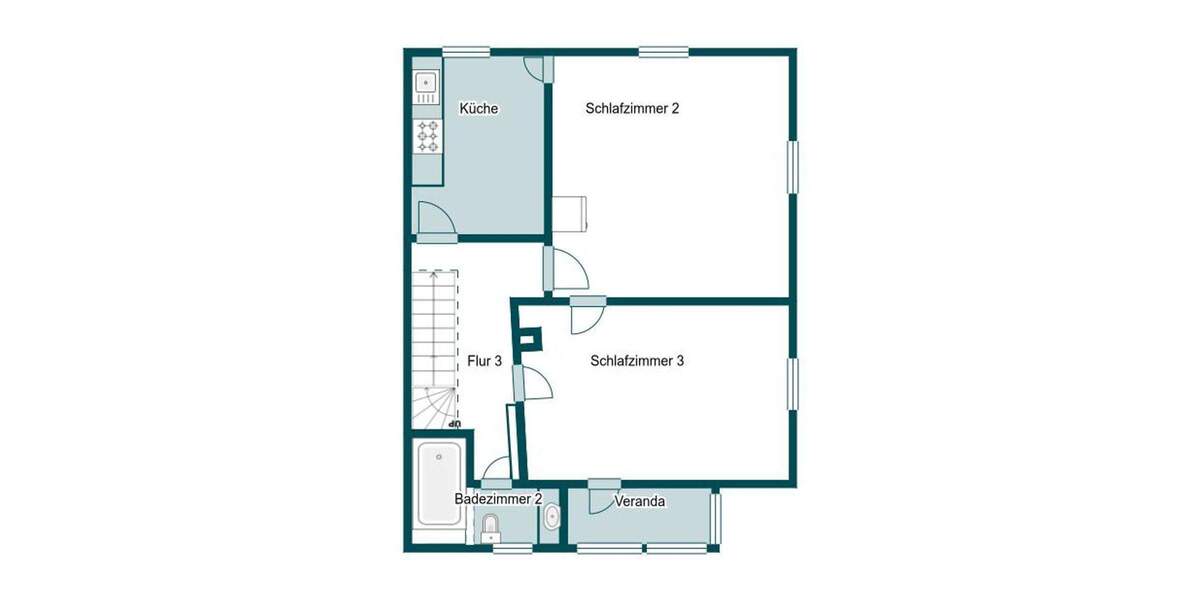 Doppelhaushälfte Stuttgart Weilimdorf - 7 Zimmer, 170 m&sup2;, 520.000&euro; | Angebot:24825230