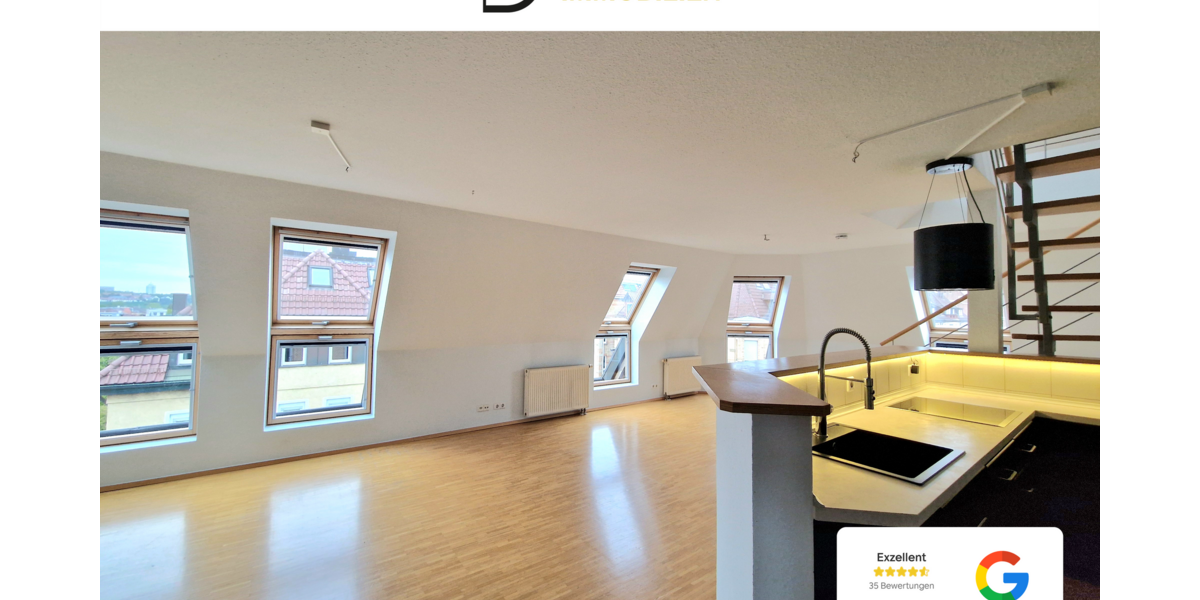 Wohnung zum Mieten in Stuttgart 1.642 € 108 m² 3 zimmer