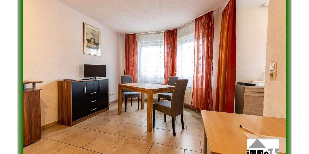 Etagenwohnung Pforzheim Oststadt - 1 Zimmer, 40 m&sup2;, 640&euro; | Angebot:25694871