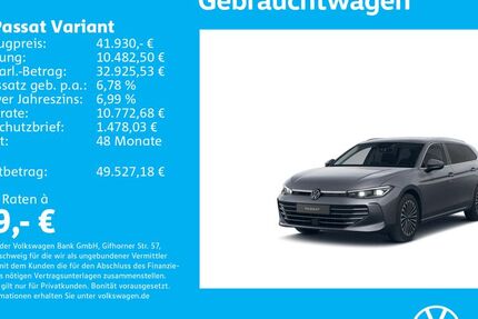 VW Passat Variant 1.505 km 39.930 &euro; Stuttgart 70563