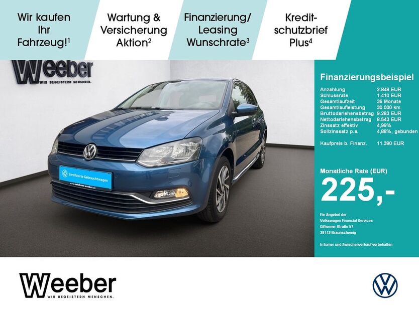 VW Polo 58.993 km 11.380 € Herrenberg 71083