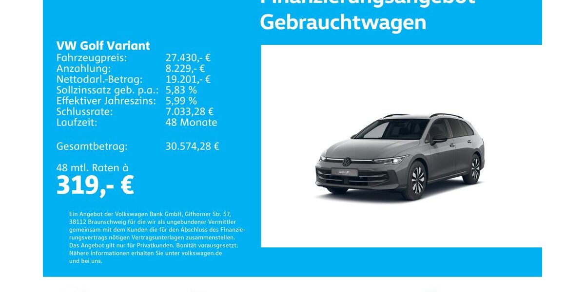 VW Golf 25.079 km 27.430 &euro; Stuttgart-Feuerbach 70469