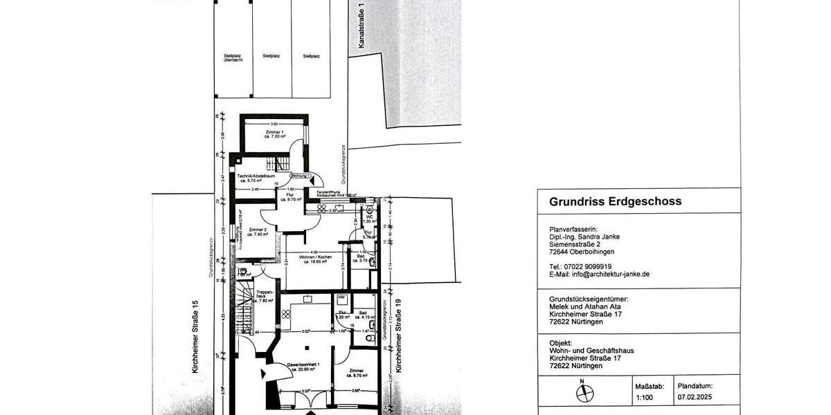 Doppelhaushälfte Nürtingen - 13 Zimmer, 210 m&sup2;, 430.000&euro; | Angebot:26786022
