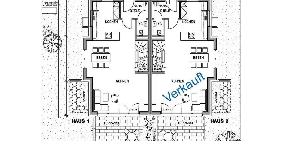 Doppelhaushälfte Leinfelden-Echterdingen / Musberg Musberg - 6 Zimmer, 160 m&sup2;, 961.000&euro; | Angebot:23626329