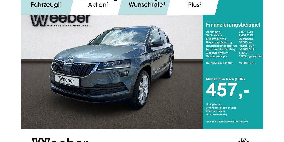Skoda Karoq 80.826 km 19.980 &euro; Weil der Stadt 71263