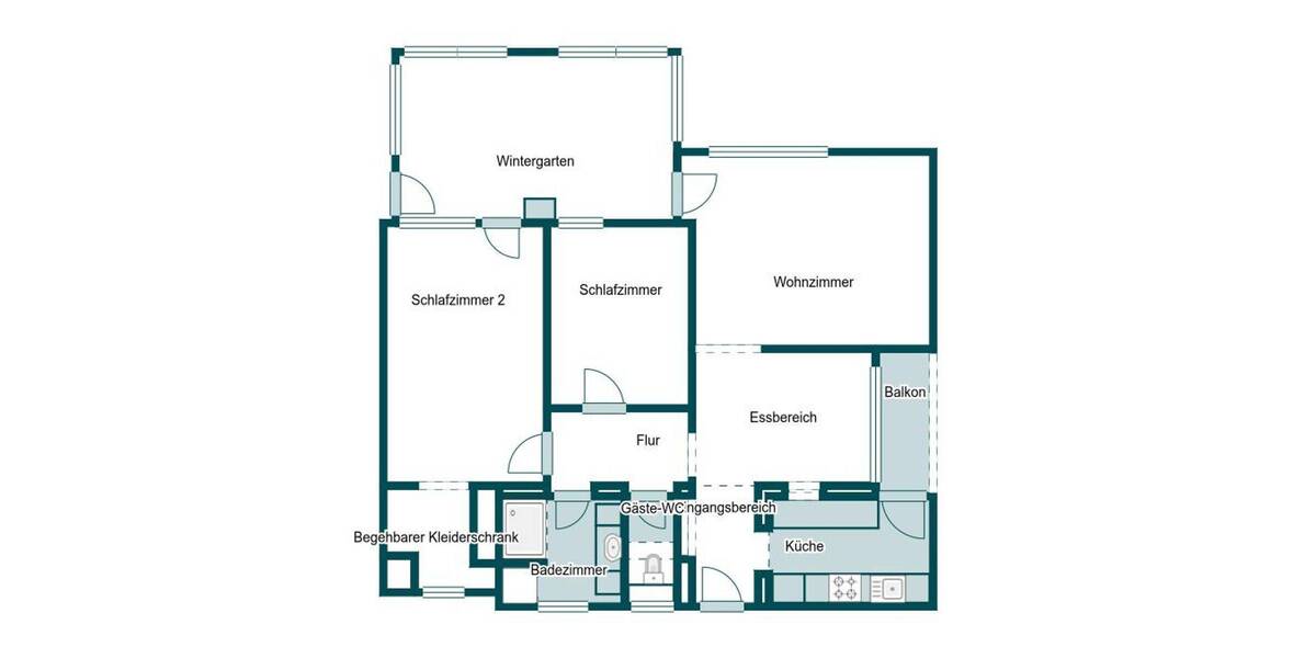 Etagenwohnung Bietigheim-Bissingen Bietigheim - 4 Zimmer, 94 m&sup2;, 298.000&euro; | Angebot:26608525
