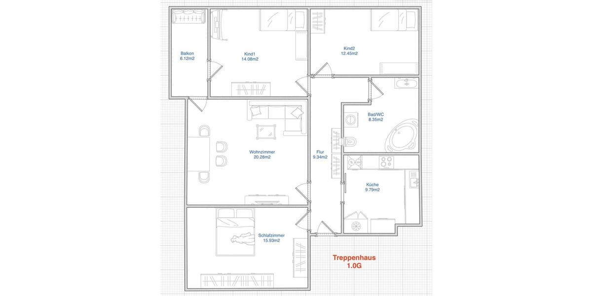 Etagenwohnung in Sondelfingen 4 zimmer