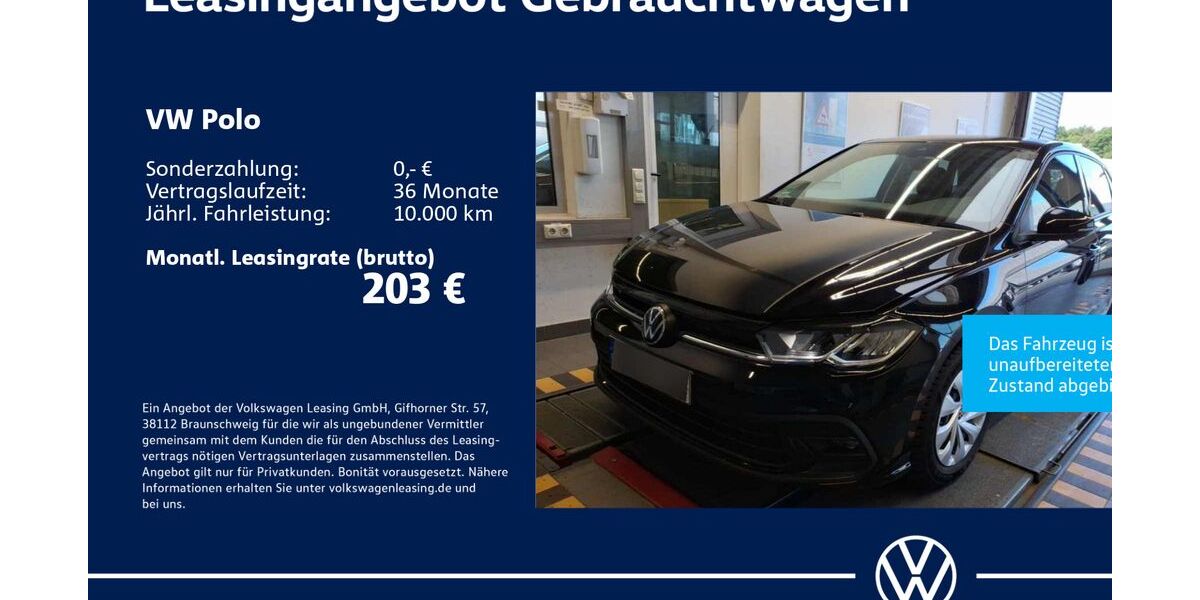 VW Polo 37.755 km 16.930 &euro; Stuttgart 70563