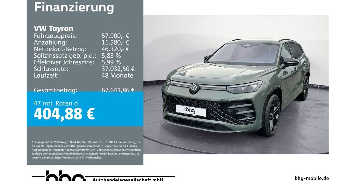 VW Tayron 2.379 km 57.490 &euro; Reutlingen 72770