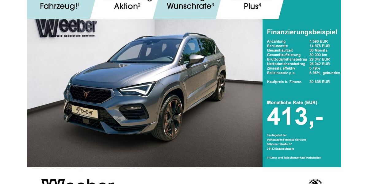 Cupra Ateca 48.204 km 30.638 &euro; Herrenberg 71083