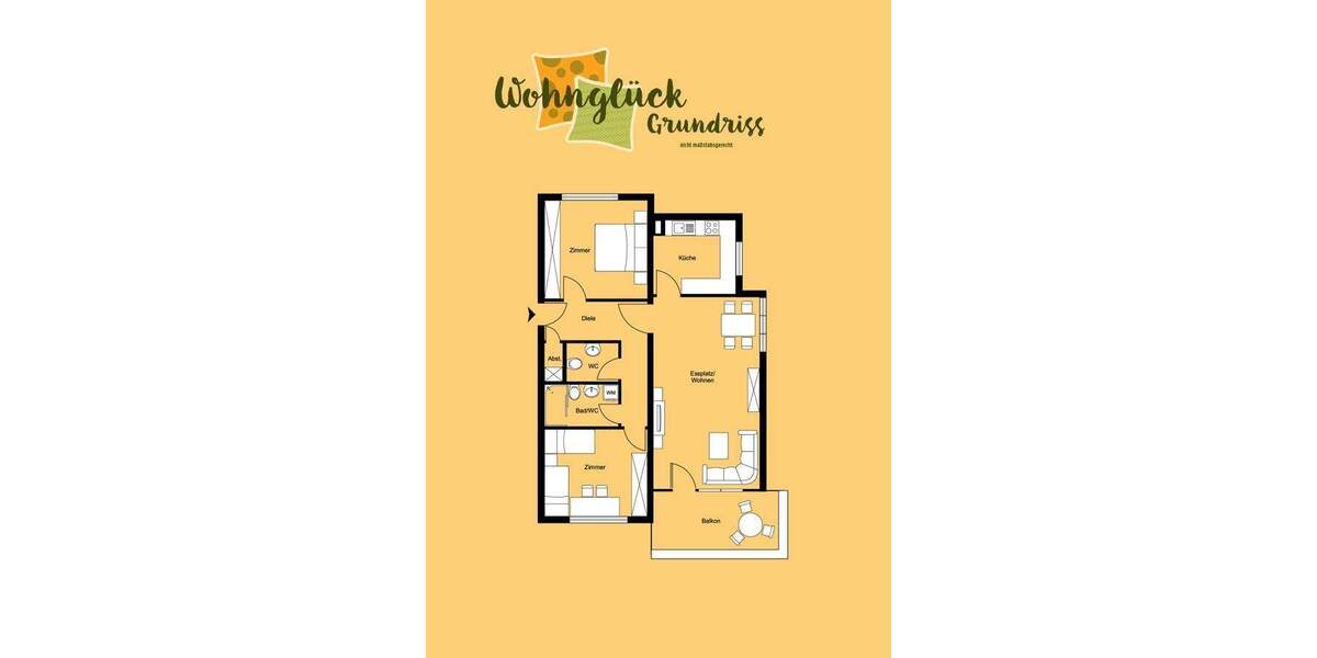 Etagenwohnung Ludwigsburg Eglosheim - 3 Zimmer, 84 m&sup2;, 289.000&euro; | Angebot:24452586