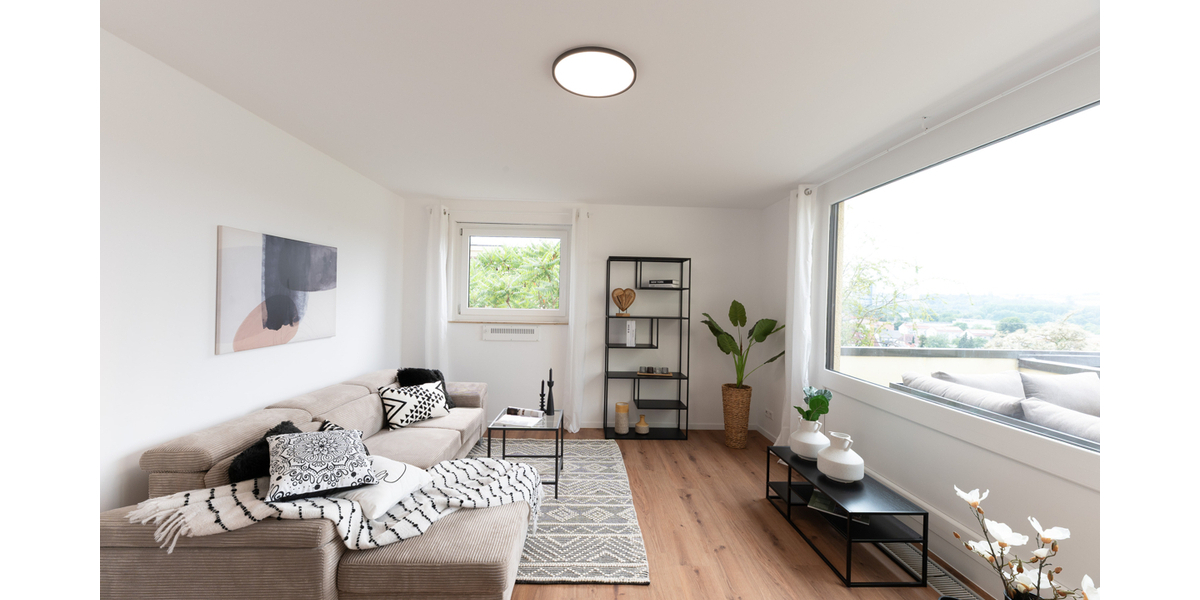 Wohnen mit Ausblick - Modernisierte 2,5-Zimmer Wohnung mit zwei Terrassen in Esslingen - 2.5 Esslingen am Neckar Oberesslingen | Angebot:27504263