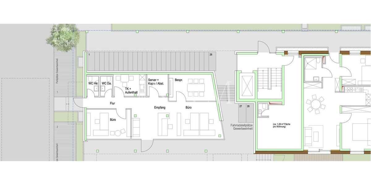 Gewerbeobjekt Scharnhausen Scharnhausen - 1.450&euro; | Angebot:25617198