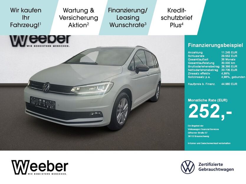 VW Touran 8.900 km 44.180 € Weil der Stadt 71263