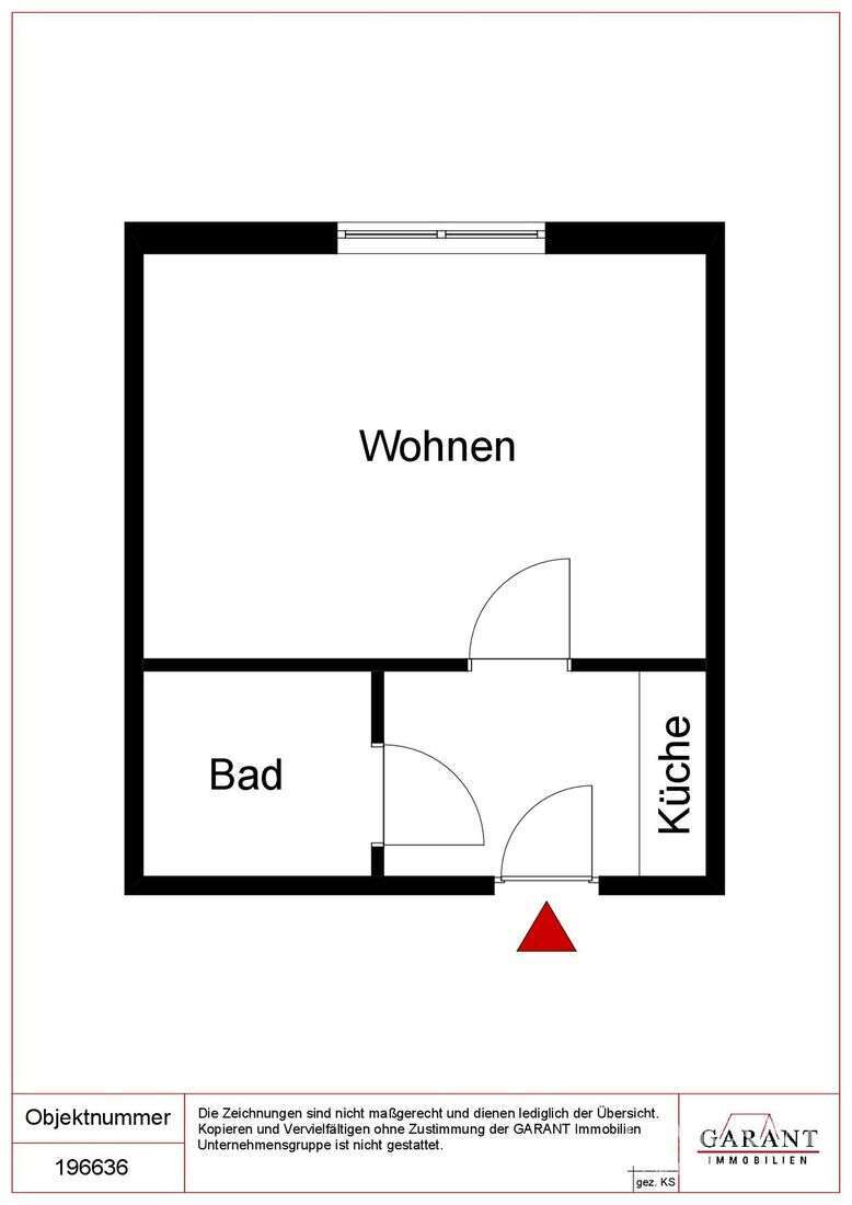 Wohnung zum Kaufen in Ludwigsburg 162.000 € 52 m² 1 zimmer