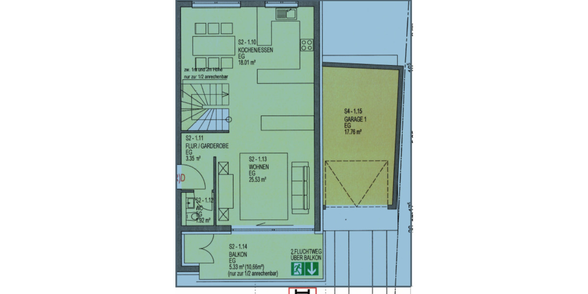 Maisonettenwohnung Niefern-Öschelbronn Öschelbronn - 3.5 Zimmer, 106 m&sup2;, 480.000&euro; | Angebot:24430119