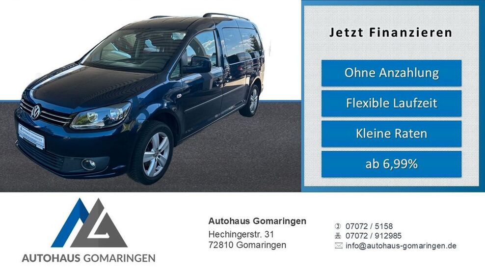 VW Caddy Maxi 113.000 km 14.999 € Gomaringen 72810