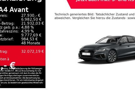 Audi A4 65.800 km 27.930 € Tübingen 72072