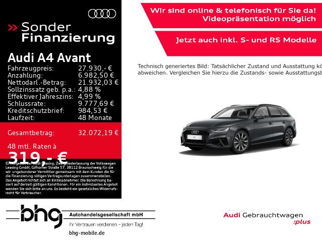 Audi A4 65.800 km 27.930 € Tübingen 72072