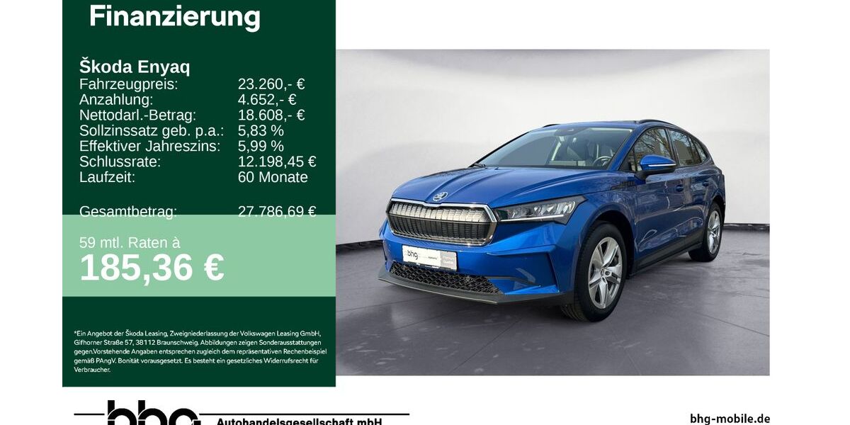 Skoda Enyaq 45.693 km 22.660 &euro; Tübingen 72072