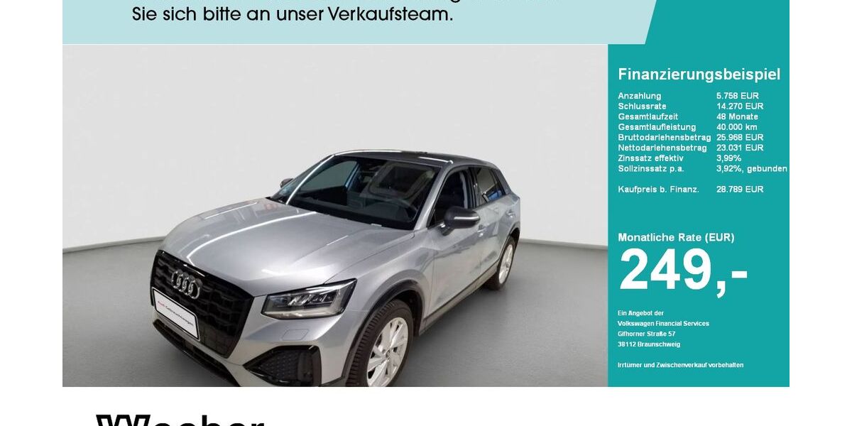 Audi Q2 7.409 km 28.490 &euro; Herrenberg 71083