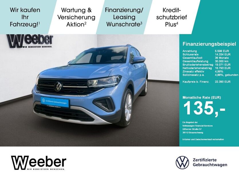VW T-Cross 19.368 km 22.390 € Herrenberg 71083