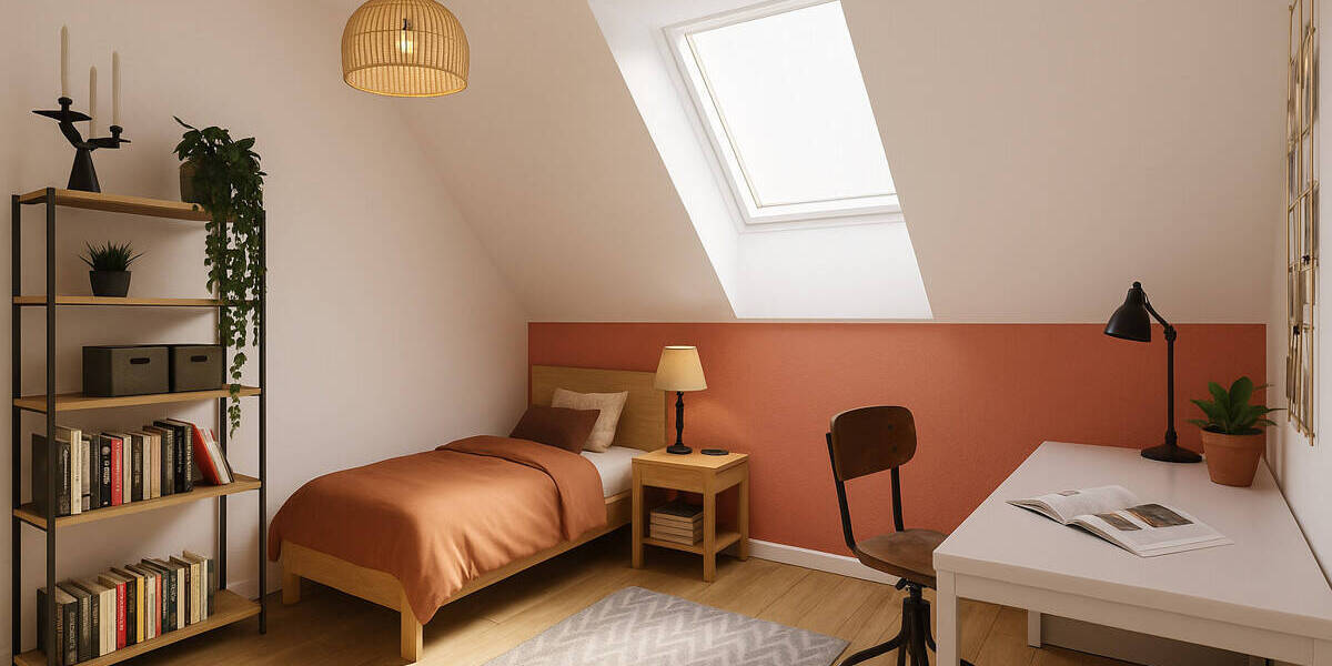 Traumhafte, schlüsselfertige Neubau-Dachgeschosswohnung mit Balkon und flexibler Raumaufteilung 3 zimmer