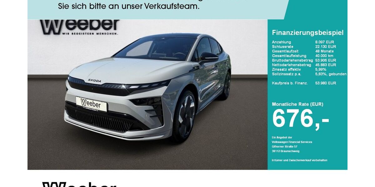Skoda Enyaq 15.000 km 53.979 &euro; Weil der Stadt 71263