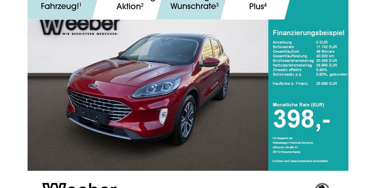 Ford Kuga 29.264 km 23.690 &euro; Weil der Stadt 71263