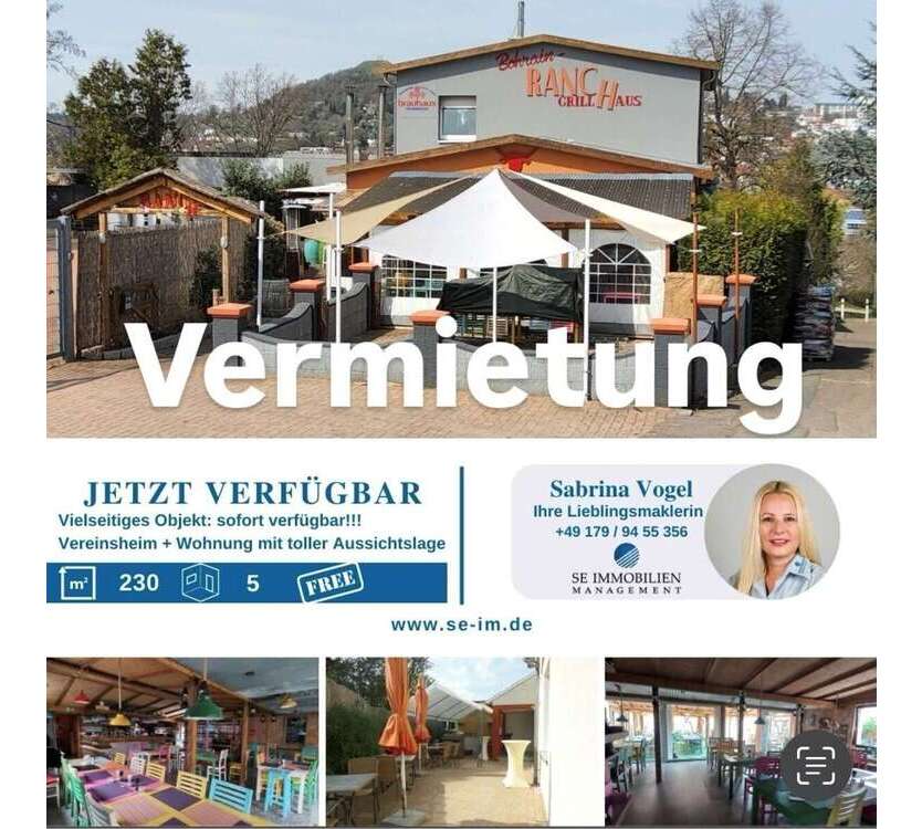 Gastronomie in Pforzheim 1.500 € 230 m²