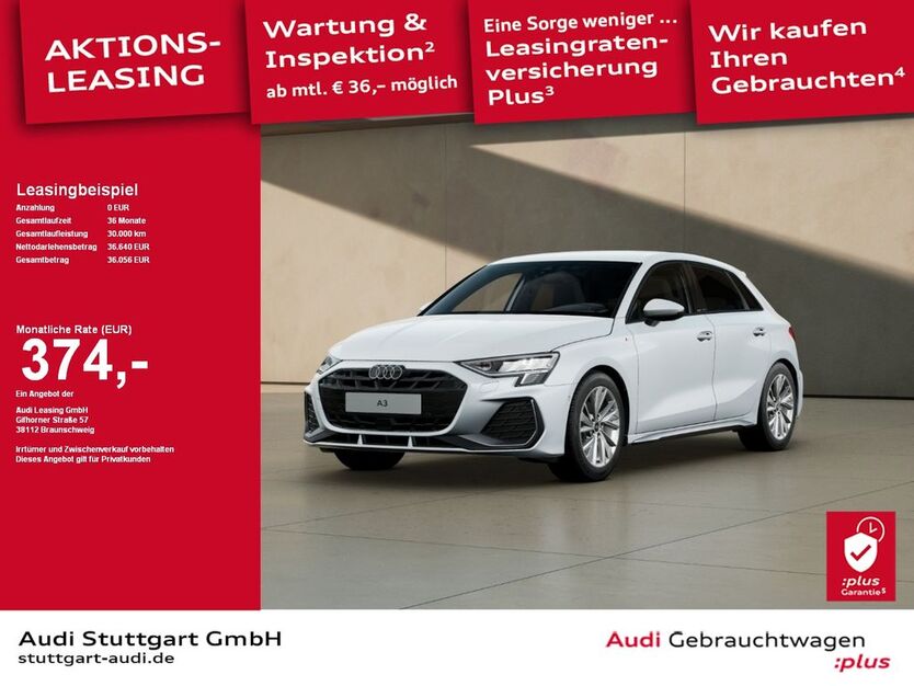 Audi A3 28.353 km 36.640 € Stuttgart 70469
