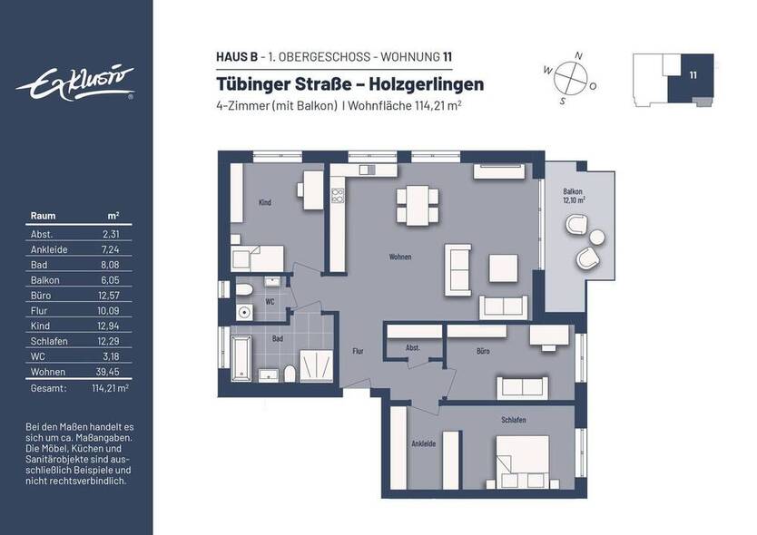 *EIGENTUM* Tolle 4-Zimmer-NeubauWohnung mit Balkon