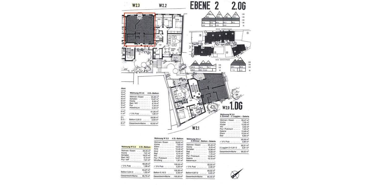 Etagenwohnung Reutlingen Innenstadt - 2 Zimmer, 66 m&sup2;, 289.000&euro; | Angebot:25751226