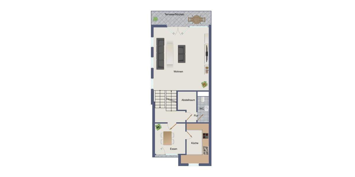 Reihenendhaus Renningen - 5 Zimmer, 139 m&sup2;, 695.000&euro; | Angebot:23745076