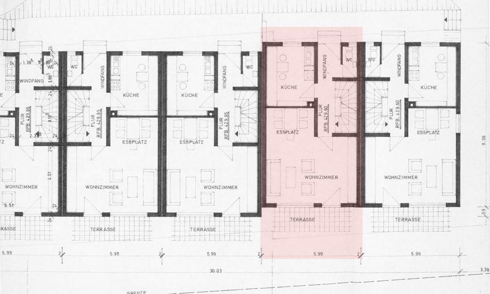 Reihenhaus Magstadt - 5 Zimmer, 112 m&sup2;, 1.600&euro; | Angebot:25181792