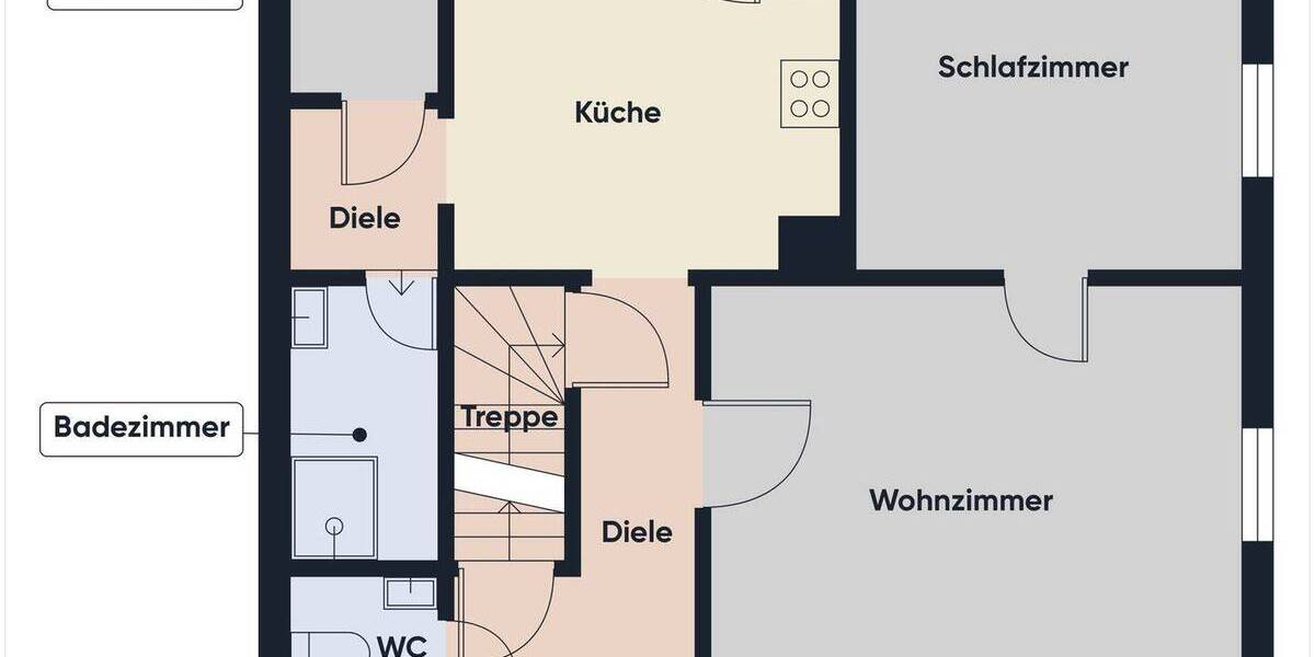 Einfamilienhaus Waiblingen Hohenacker - 3 Zimmer, 70 m&sup2;, 480.000&euro; | Angebot:26642927