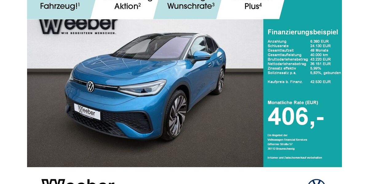 VW ID.5 15.900 km 42.490 &euro; Weil der Stadt 71263
