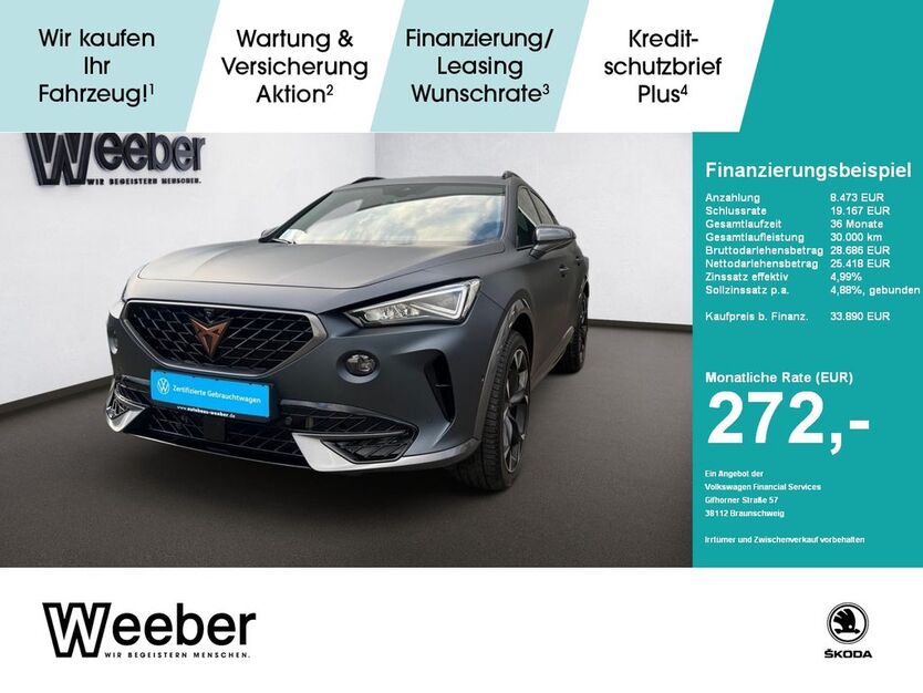 Cupra Formentor 34.513 km 33.880 € Herrenberg 71083