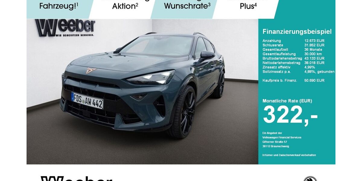 Cupra Formentor 23.000 km 50.690 € Herrenberg 71083