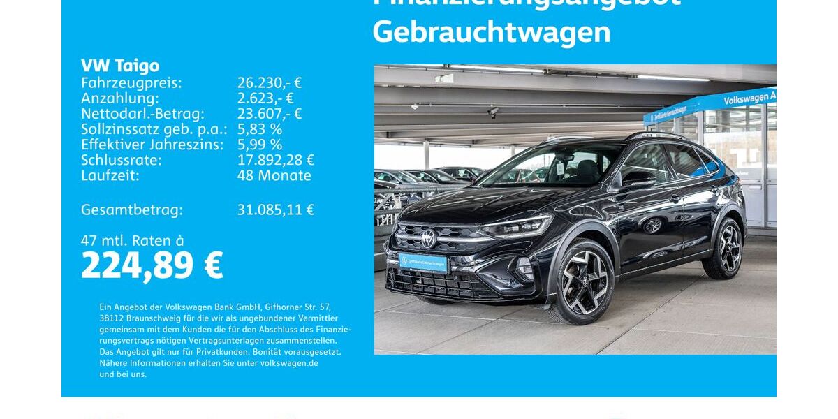 VW Taigo 26.352 km 25.930 &euro; Stuttgart-Wangen 70188