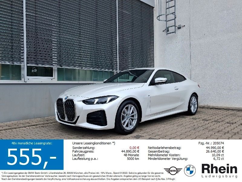 BMW 420 22.500 km 44.590 € Asperg 71679