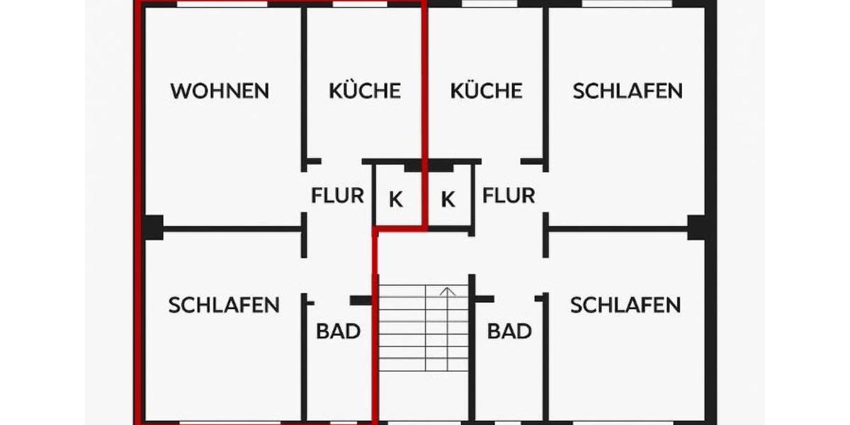 Helle 2 Zimmer Wohnung in Gelsenkirchen Rotthausen 2 zimmer